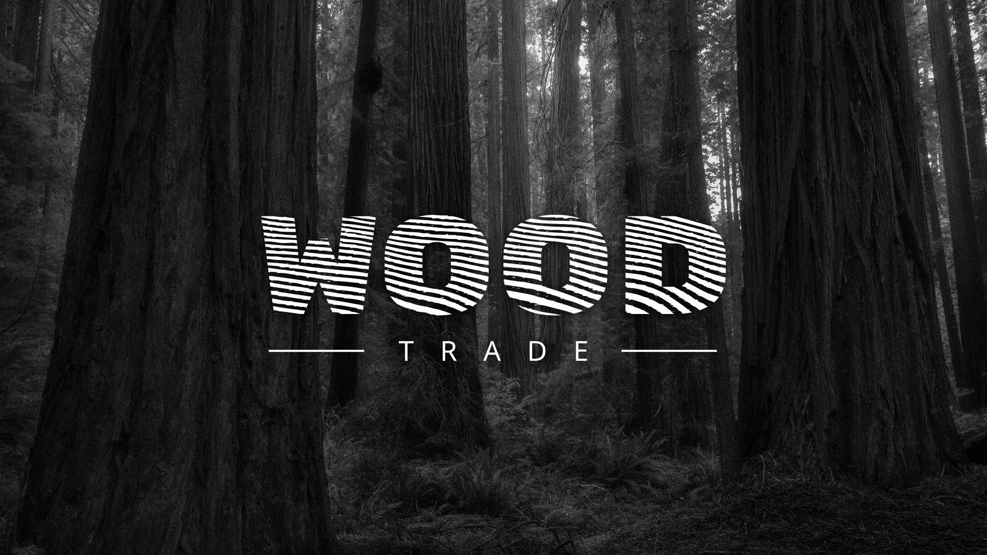 Разработка логотипа для компании «Wood Trade» в Шатуре