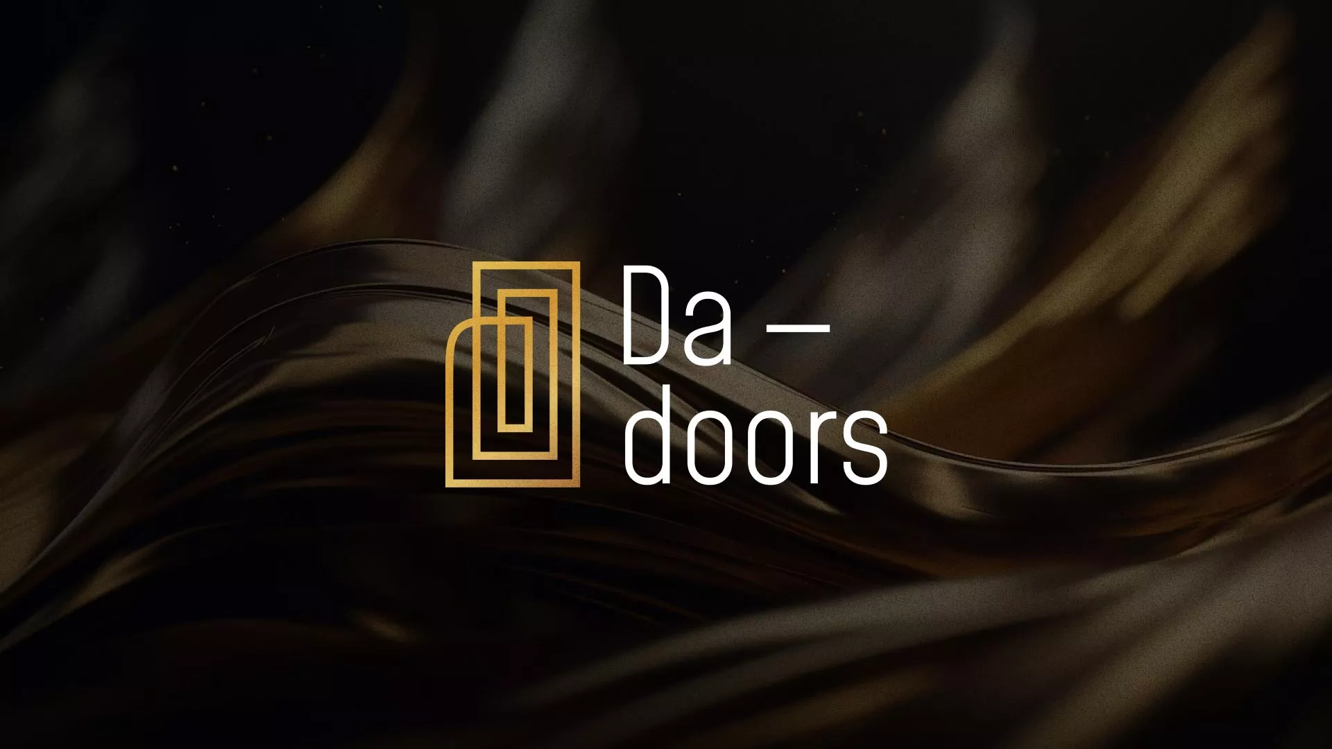 Разработка логотипа для компании «DA-DOORS» в Шатуре